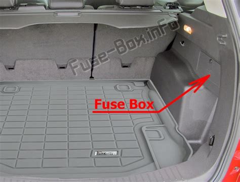 2013 ford escape rear junction box|Ford Escape rear junction fuse location.